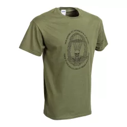 Padák tričko (nemecký), zelená S