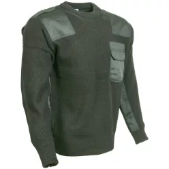 M-Tramp pulover gat in O, verde M
