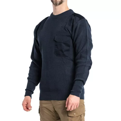 Mil-Tec Pullover, Blau 58 (3XL)