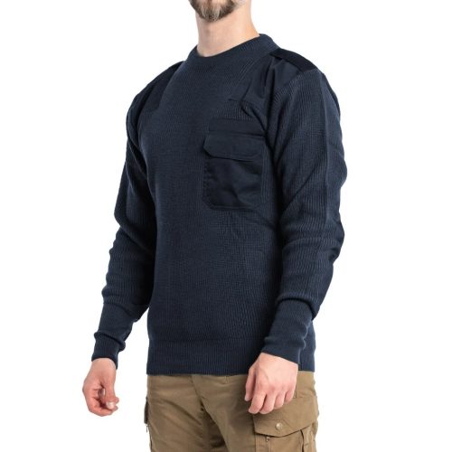 Mil-Tec Officer Pullover, blue 52 (L)