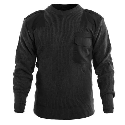 Mil-Tec Pullover, Schwarz 56 (2XL)