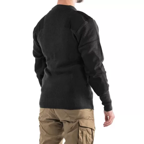 Mil-Tec Óčko pulóver, čierna 58 (3XL)