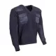 V Neck Pullover, blue 3XL