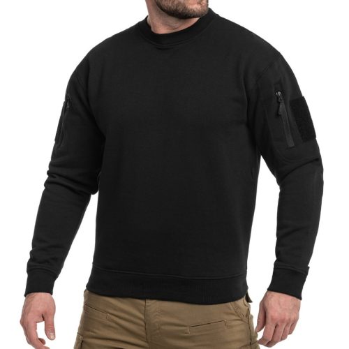 Mil-Tec Tactical Sweatshirt, Schwarz 2XL
