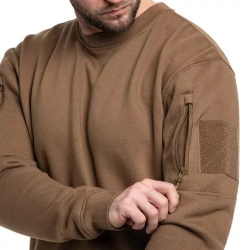 Mil-Tec tactical sweatshirt, coyote S