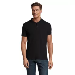 Sol's tricou polo, negru