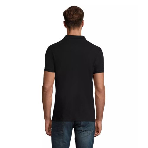 Sol's pique T-Shirt, Schwarz 2XL