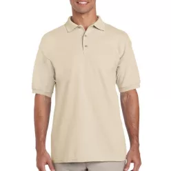 Gildan GI3800 tricou polo, nisip
