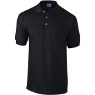 Gildan GI3800 pique T-Shirt, Schwarz