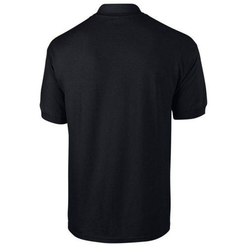 Gildan GI3800 tricou polo, negru