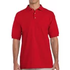 Gildan GI3800 tricou polo, rosu S