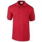 Gildan GI3800 tricou polo, rosu S