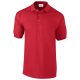 Gildan GI3800 tricou polo, rosu