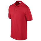 Gildan GI3800 tricou polo, rosu