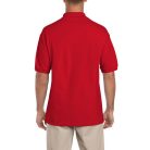 Gildan GI3800 tricou polo, rosu