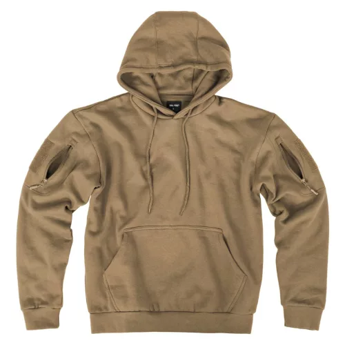 Hanorac cu gluga Mil-Tec, coyote M