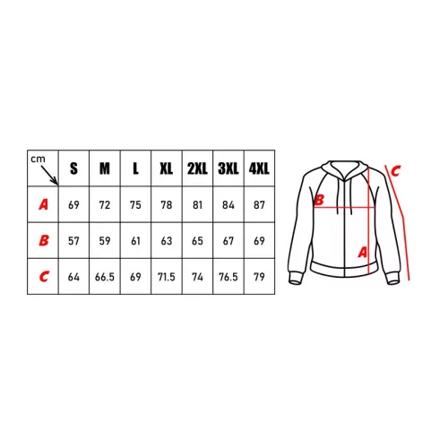 M-Tramp Herne mikina s kapucňou, zelená-hardwood 4XL