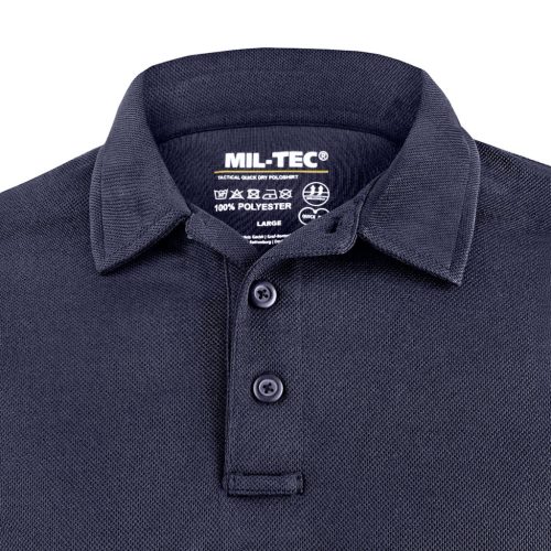 Mil-Tec tactical pique polo, blue L