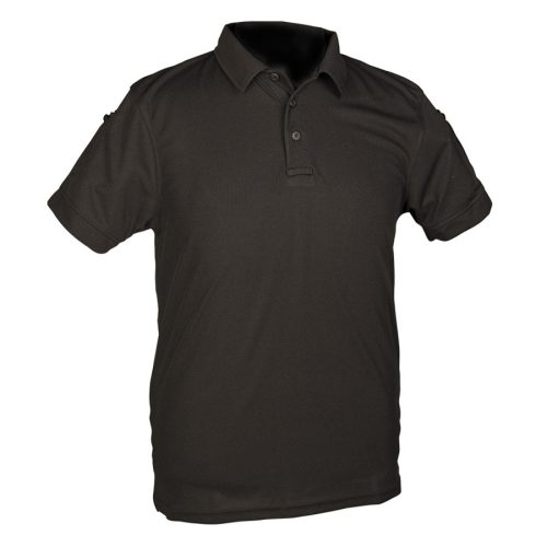 Mil-Tec taktikai Poloshirt, Schwarz