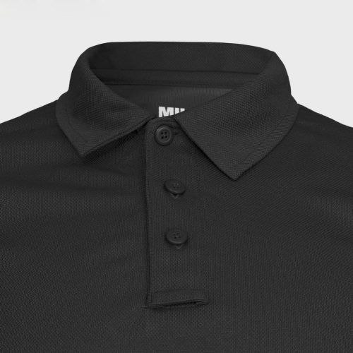 Mil-Tec tactical pique polo, black L