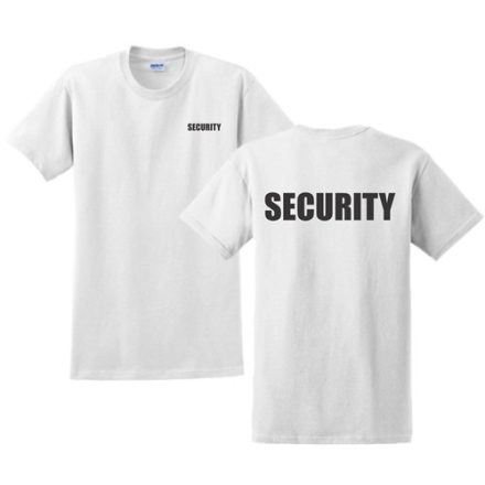 M-Tramp Security T-Shirt, Weiss