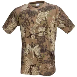 M-Tramp mandra camo tričko, hnedý