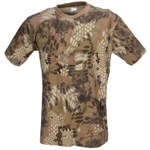 M-Tramp mandra camo póló, barna M