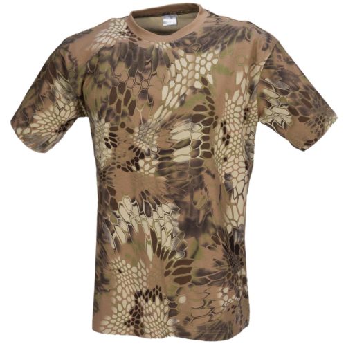 M-Tramp mandra camo tricou, maro-mandra