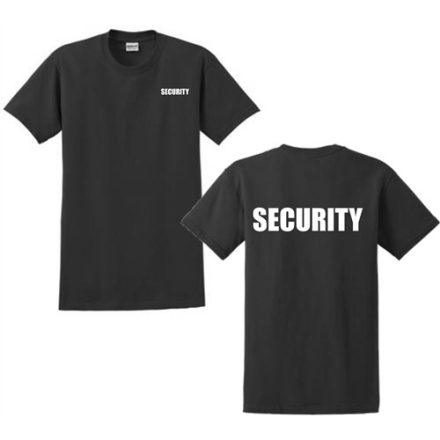 M-Tramp Security tričko, čierna