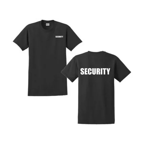 M-Tramp Security tričko, čierna