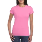 Gildan GIL64000 Women's T-Shirt, azalea S