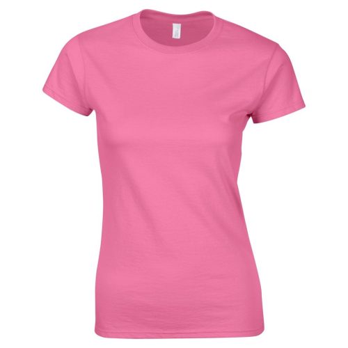 Gildan GIL64000 Women's T-Shirt, azalea