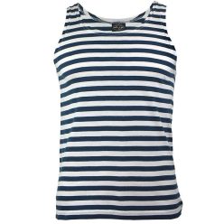 Mil-Tec russian navy tank top, blue/white