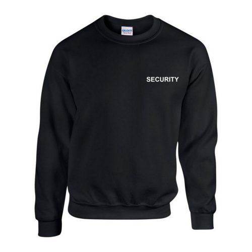 Security pullover, black M