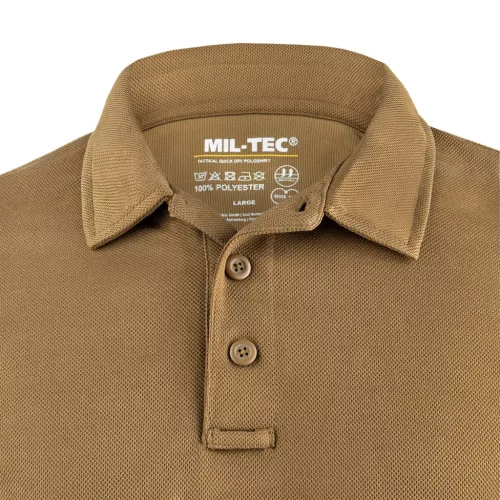 Mil-Tec taktikai piké póló, coyote M