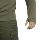 Mil-Tec Quick Dry tričko taktické dlhý rukáv, zelená