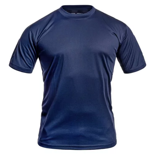 Mil-Tec Quick Dry rövid ujjú taktikai póló, kék 2XL