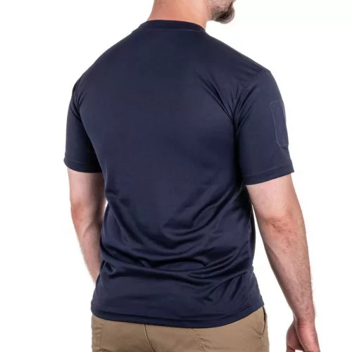 Mil-Tec Quick Dry rövid ujjú taktikai póló, kék XL