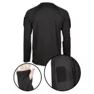 Mil-Tec Quick Dry Tactical Langarmshirt, Schwarz L