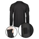 Mil-Tec Quick Dry Tactical Langarmshirt, Schwarz