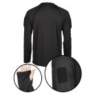 Mil-Tec bluza tactica cu maneci lungi quickdry, negru