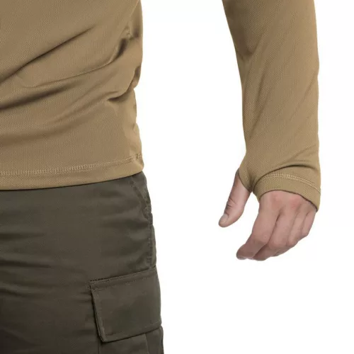 Mil-Tec Quick Dry taktikai póló, coyote S