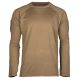 Mil-Tec Quick Dry Tactical Langarmshirt, Coyote