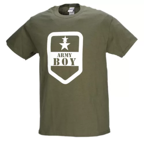 ARMY Boy póló, military-zöld 3XL