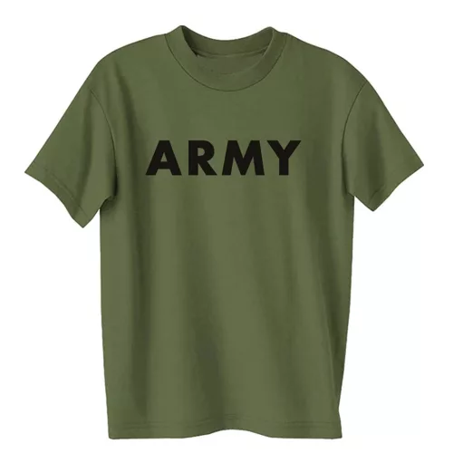 M-Tramp Army T-Shirt, Militär-grün M
