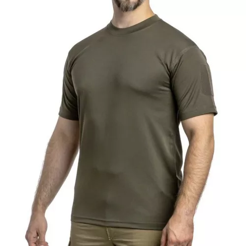 Mil-Tec tricou tactic quickdry, verde M
