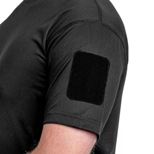 Mil-Tec Quick Dry rövid ujjú taktikai póló, fekete 3XL