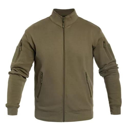 Mil-Tec Tactical Sweatjacke, Grün
