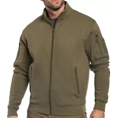 Mil-Tec Tactical Sweatjacke, Grün