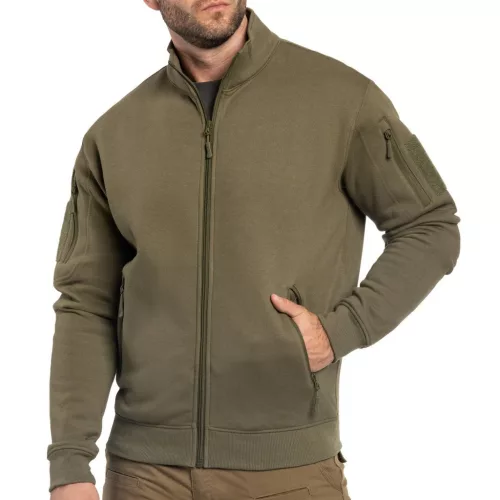 Mil-Tec Tactical Sweatjacke, Grün